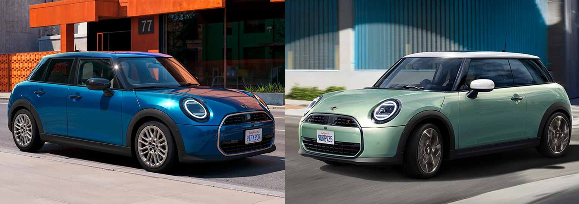 MINI 3ドア vs 5ドア