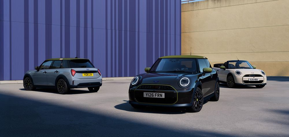 MINI 電気自動車相談会 開催中。